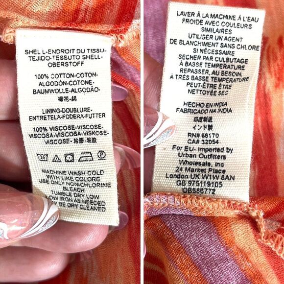 Free People One Shoulder Dress Rope Belt Ruffle Greek Goddess Size M NEW - Picture 7 of 16